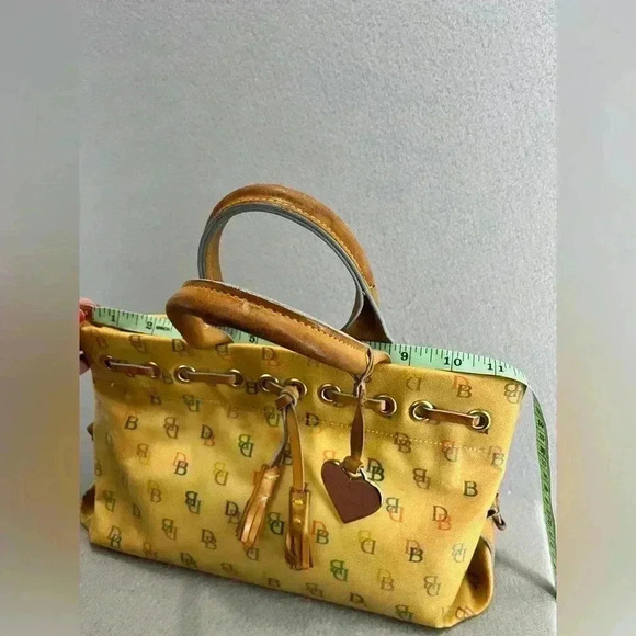 Dooney and Bourke Y2K tassel, rainbow, handbag, signature, retro, purse - Picture 13 of 16